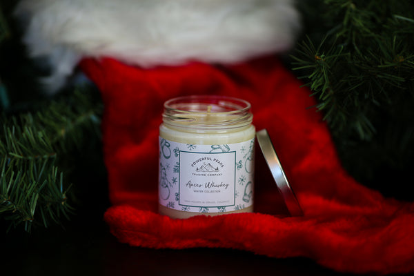 Apres Whiskey - Whiskey | Smoke | Oak - 8 oz. Soy Wax Candle