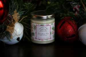 Christmas Tree - Fir | Evergreen | Lemon Peel - 8 oz. Soy Wax Candle