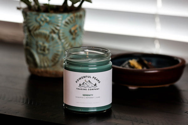 Serenity - Eucalyptus | Peppermint | Clove - 8 oz. Soy Wax Candle