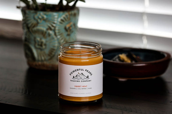 Sweet Heat - Mandarin | Chili Pepper | Guava - 8 oz. Soy Wax Candle
