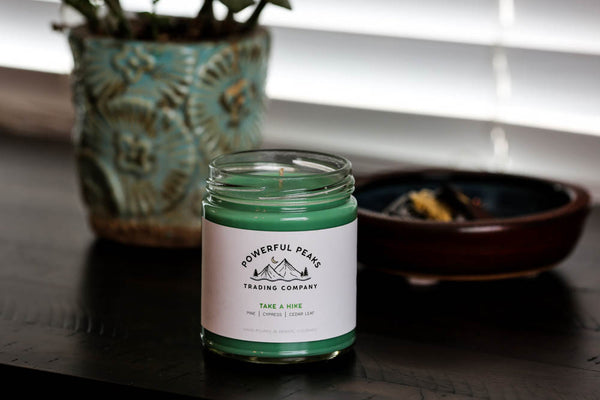 Take a Hike - Pine | Cypress | Cedar Leaf - 8 oz. Soy Wax Candle