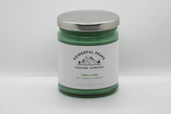 Take a Hike - Pine | Cypress | Cedar Leaf - 8 oz. Soy Wax Candle