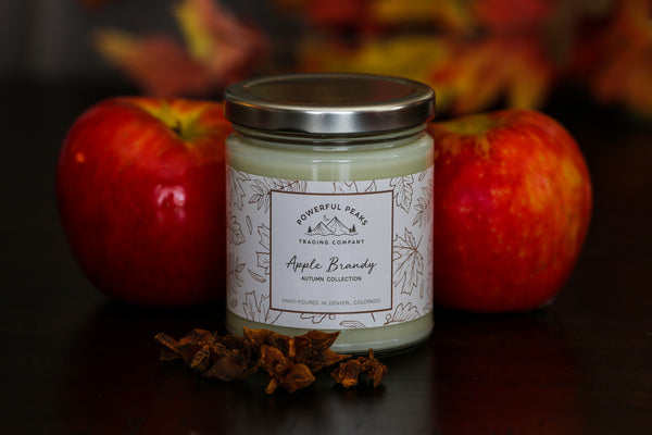 Apple Brandy - Maple | Apple | Bourbon - 8 oz. Soy Wax Candle